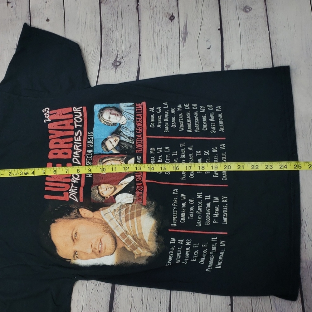 Luke Bryan 2013 Concert Tshirt - Picture 7 of 8